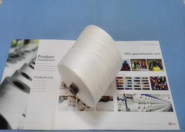 40/2 कागज पर पॉलिएस्टर मुड़ यार्न पेपर कोर पर उच्च स्ट्रैंग पर्यावरण हितैषी