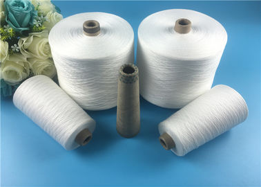 High Tenacity Spun Polyester Yarn Knotless Low Elongation With TFO / Ring Twist Technics