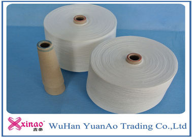 30S 100% Ring Spun Polyester Core Spun Yarn for Knitting , TFO Industrial Thread for Sewing