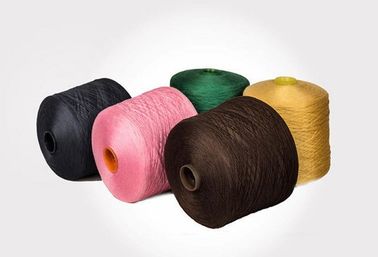 Colorful Spun Polyester Sewing Thread / Polyester Dyed Yarn For Hand Knitting