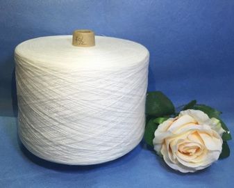 Raw White Polyester Sewing Thread Yarn For Sewing / Weaving / Knitting 12s/2/3 